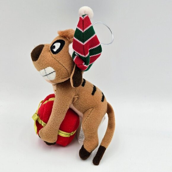 Timon Disney Christmas Ornament Holiday Plush Toy Star Silver 2002 The Lion King - Picture 5 of 8